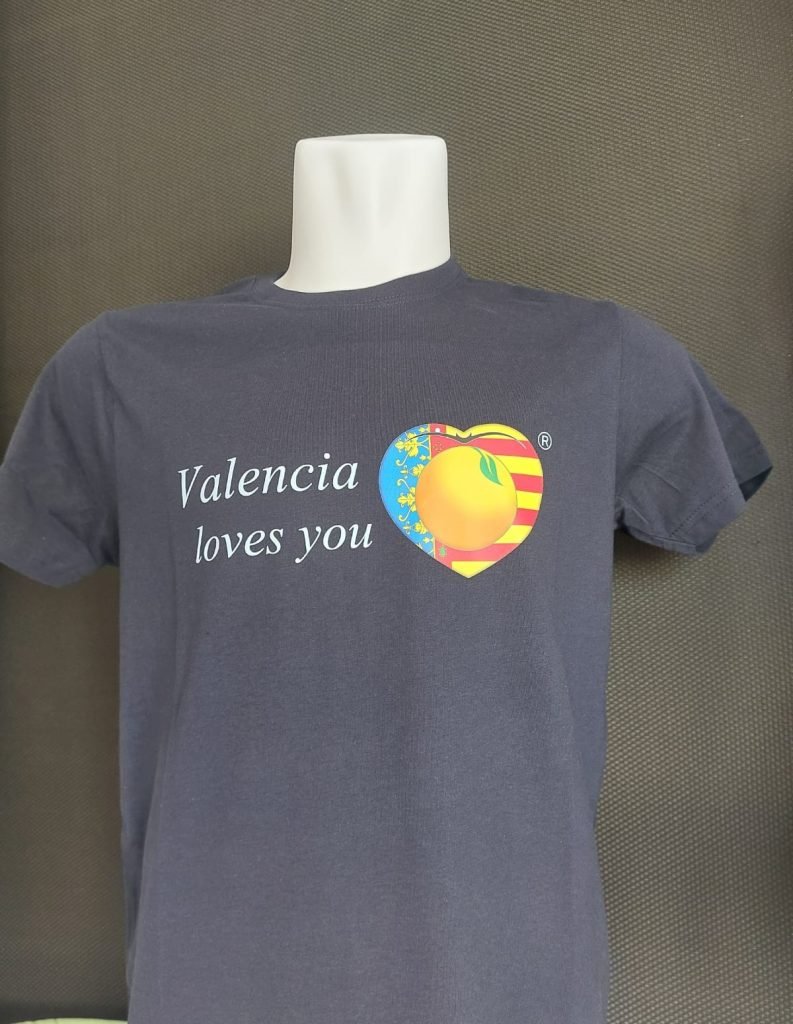 Centro storico di Valencia 2 Camiseta Valencia Loves you