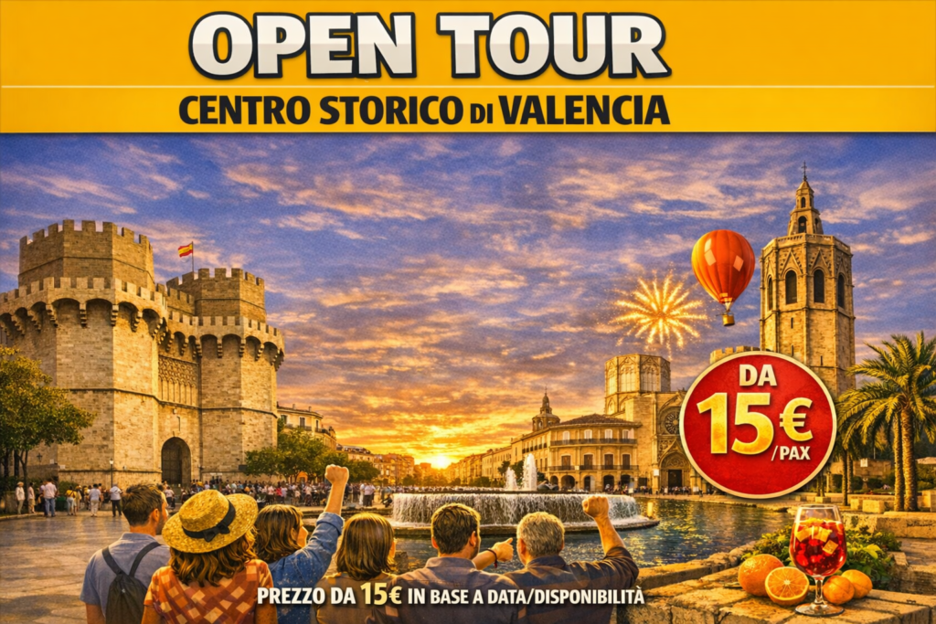 open tour centro storico Valencia
